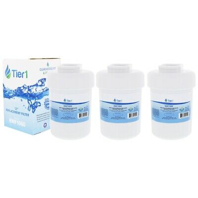 Fits Ge Mwf Smartwater Mwfp Gwf Comparable Refrigerator Water Filter 3 Pack