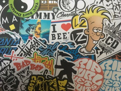 Surf Sticker Pack T&c, Rip Curl, Local Motion, Maui And Son, Ect... 30 Stickers